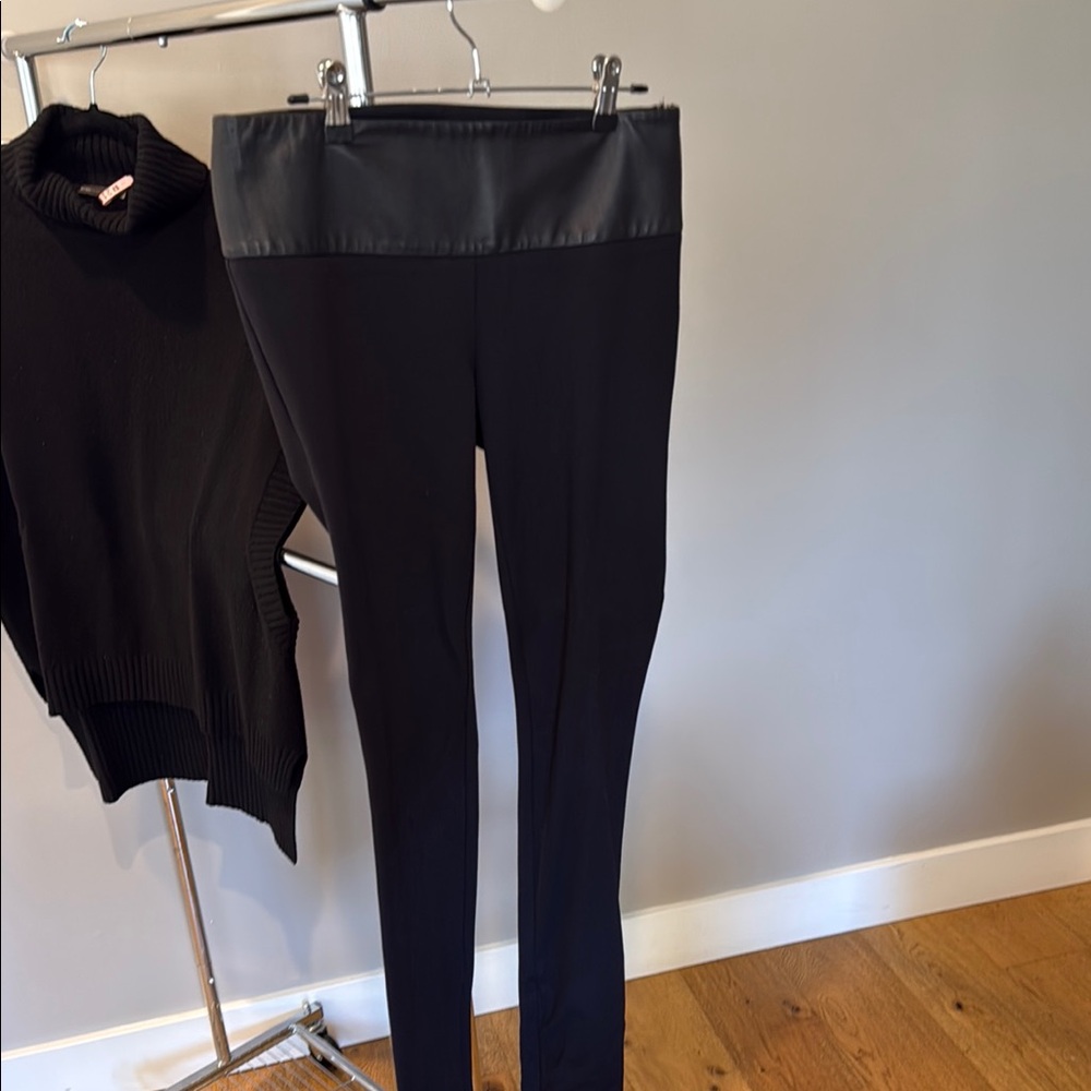Marciano Black High-Waist Leggings